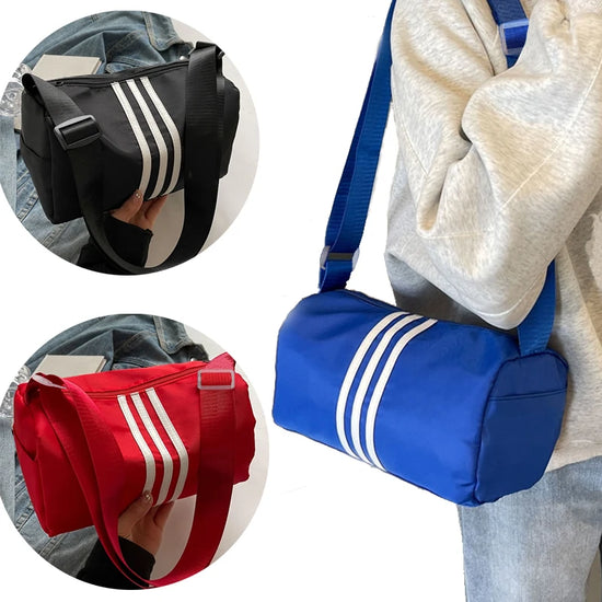 Handbag trend - canvas shoulder strap crossbody bag