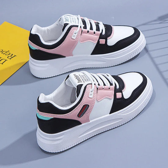 Women Sneakers PU Leather Women&