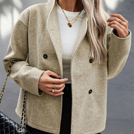 New Women Autumn Coat Streetwear Fashion Long Sleeves Button Casual Slim Coat Sexy Solid Elegant Lady Versatile Topcoat Clothing